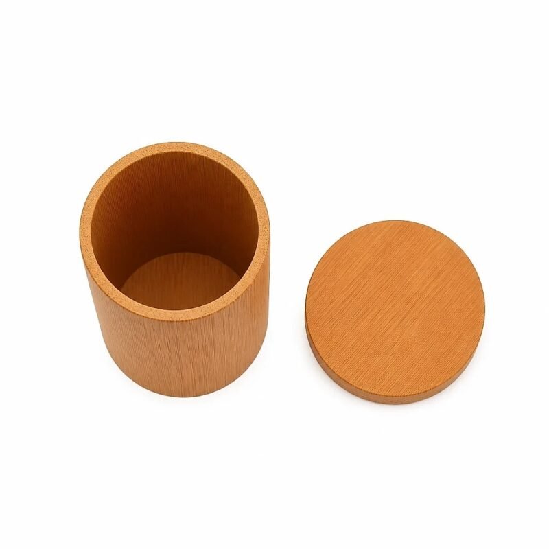Bamboo Tea Caddy, what is in the box