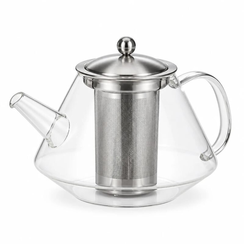 Borosilicate Glass Teapot, 750 ml, main packshot