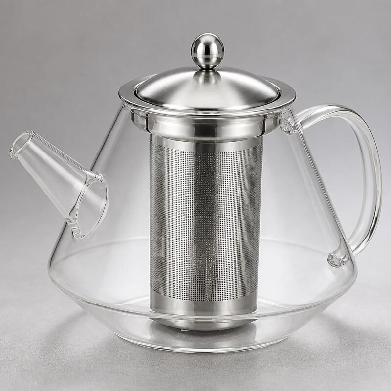 Borosilicate Glass Teapot, 750 ml, detail