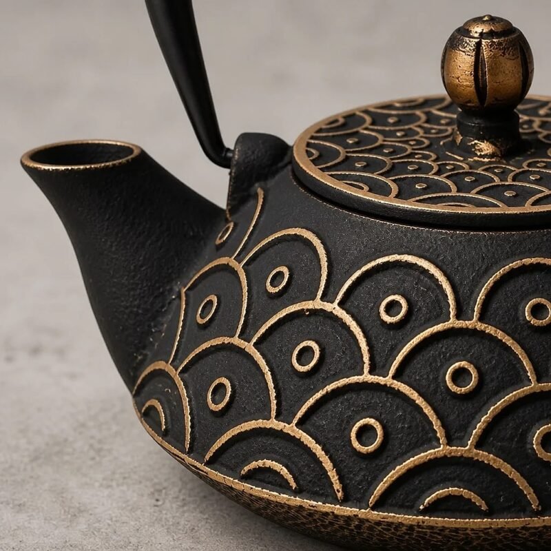 Cast Iron Teapot, 900 ml, detail