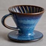 Ceramic Pour Over Dripper, detail