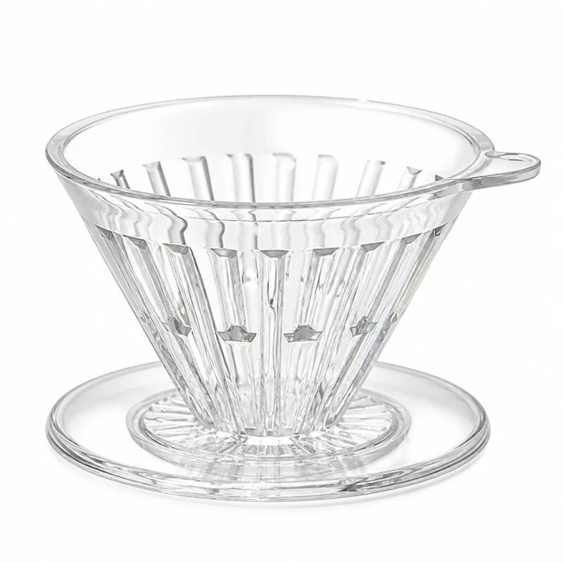 Clear Pour Over Dripper, 1 to 4 Cups, main packshot