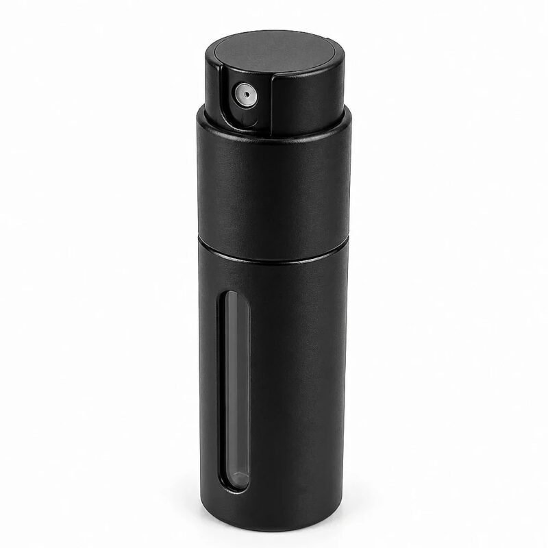 Coffee Bean Spray Bottle, 10 ml, top three-quarter angle