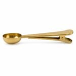 Coffee Scoop with Bag Clip, side profile