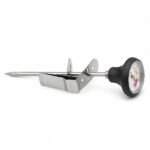 Coffee Thermometer with Pitcher Clip, side profile