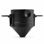 Portable Paperless Pour Over Dripper, side angle