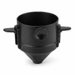 Portable Paperless Pour Over Dripper, top three-quarter angle