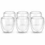 Double Wall Borosilicate Glass Cups, Set of Six, main packshot