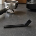 Espresso Group Head Cleaning Brush, at rest