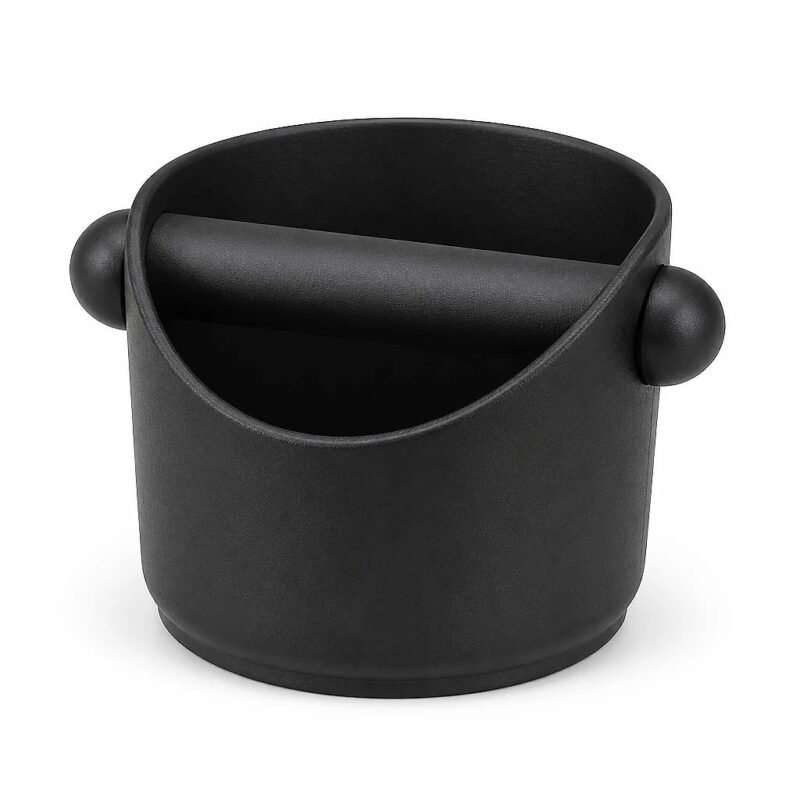Espresso Knock Box, top three-quarter angle