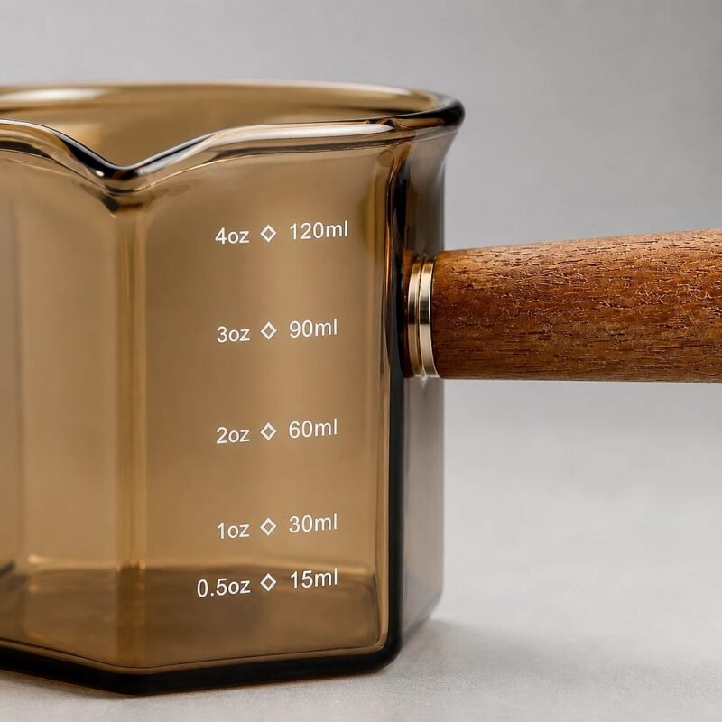 Espresso Measuring Glass, 120 ml, detail