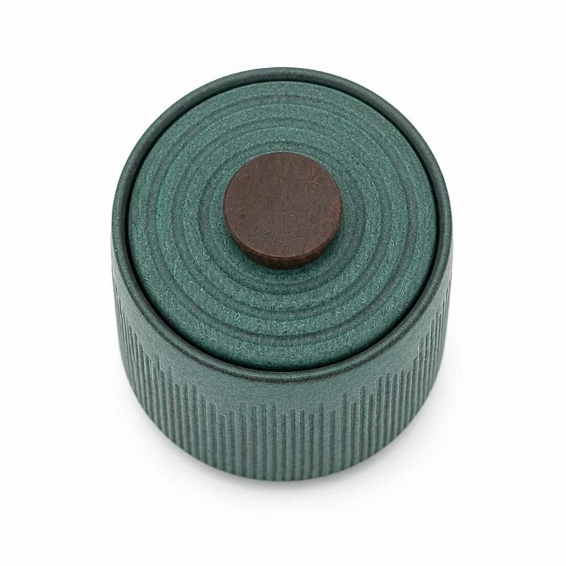 Fluted Ceramic Tea Caddy, what is in the box