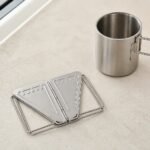 Folding Pour Over Stand — at rest Folding Pour Over Stand, at rest