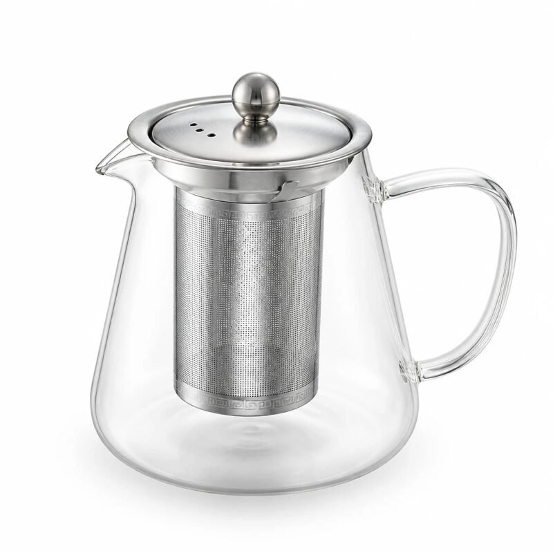 Glass Teapot with Stainless Infuser, 750 ml, main packshot