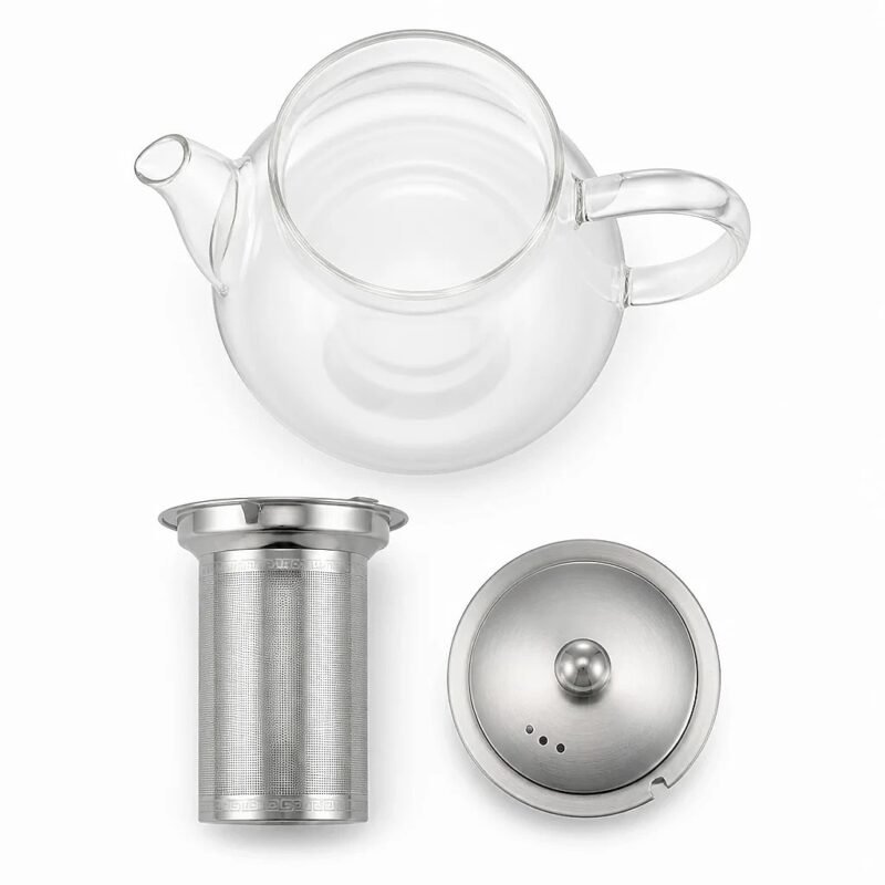 Glass Teapot with Stainless Infuser, 750 ml, what is in the box
