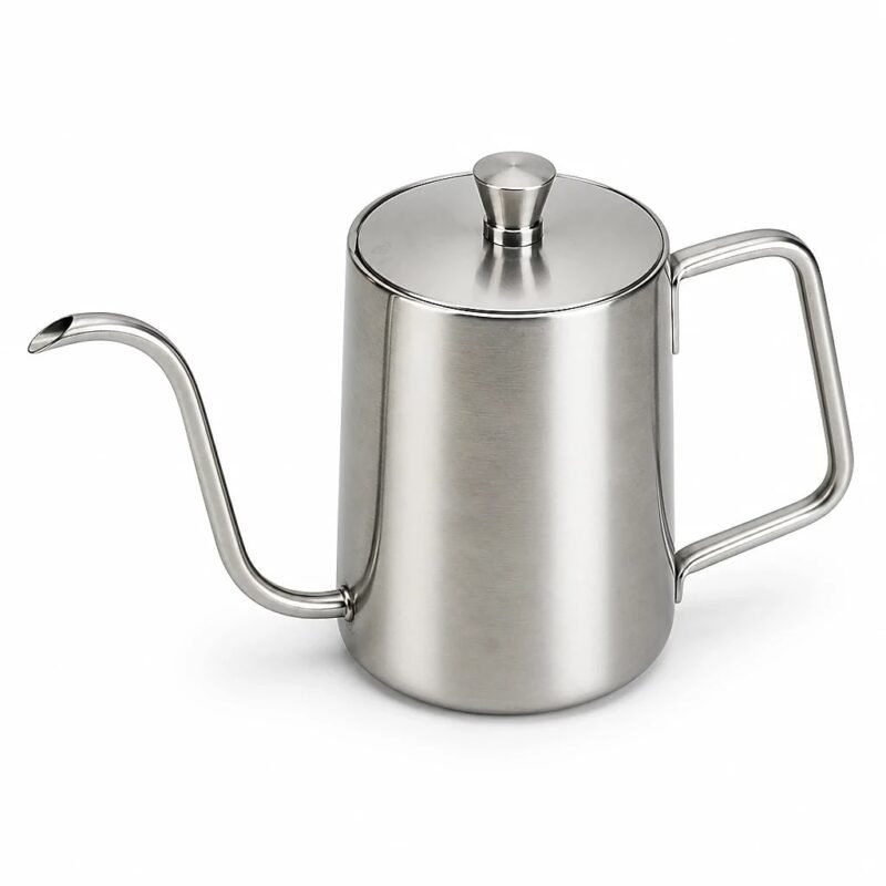 Gooseneck Pour Over Kettle, 350 ml, top three-quarter angle