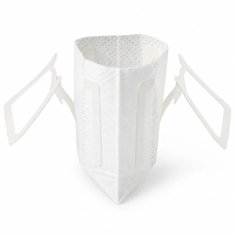 Hanging Ear Drip Coffee Bags, 50 Pack, top three-quarter angle
