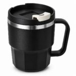 Insulated Travel Mug, 400 ml, side profile