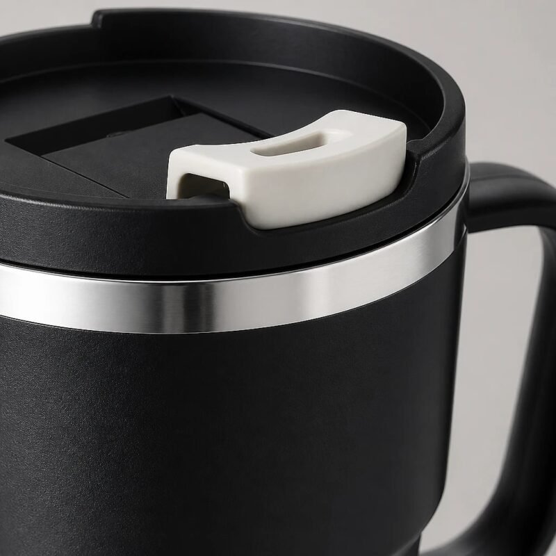 Insulated Travel Mug, 400 ml, detail