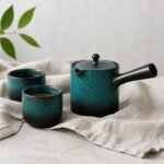 Kyusu Side Handle Teapot, 150 ml — at rest Kyusu Side Handle Teapot, 150 ml, at rest