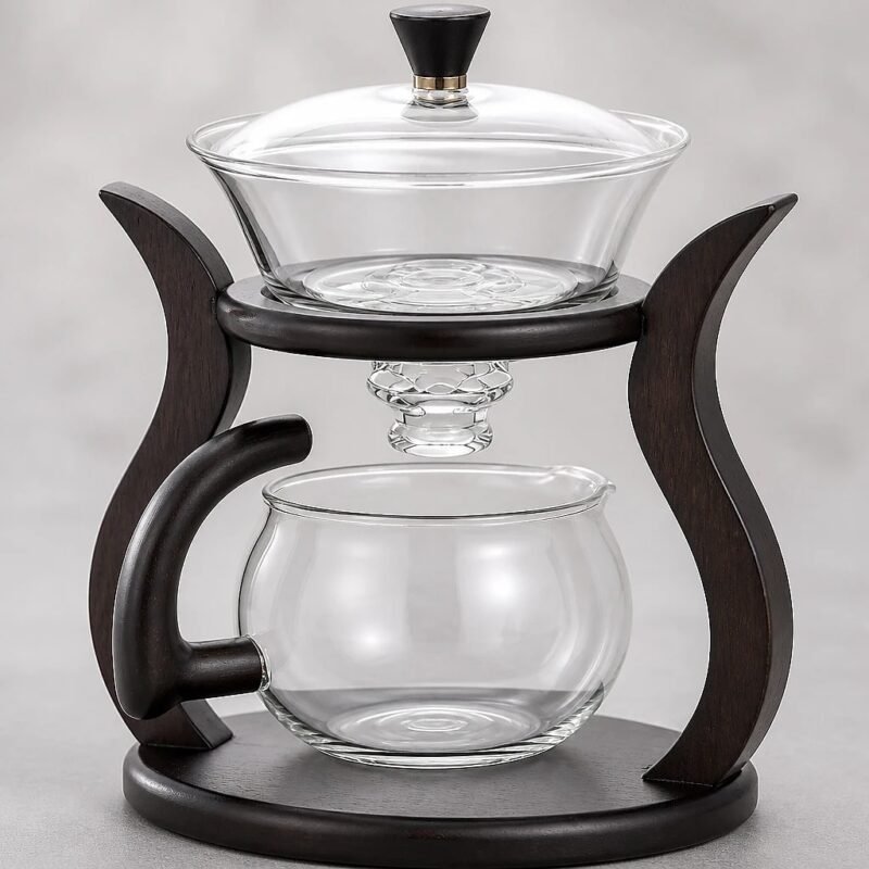 Magnetic Gongfu Tea Brewer with Stand, detail