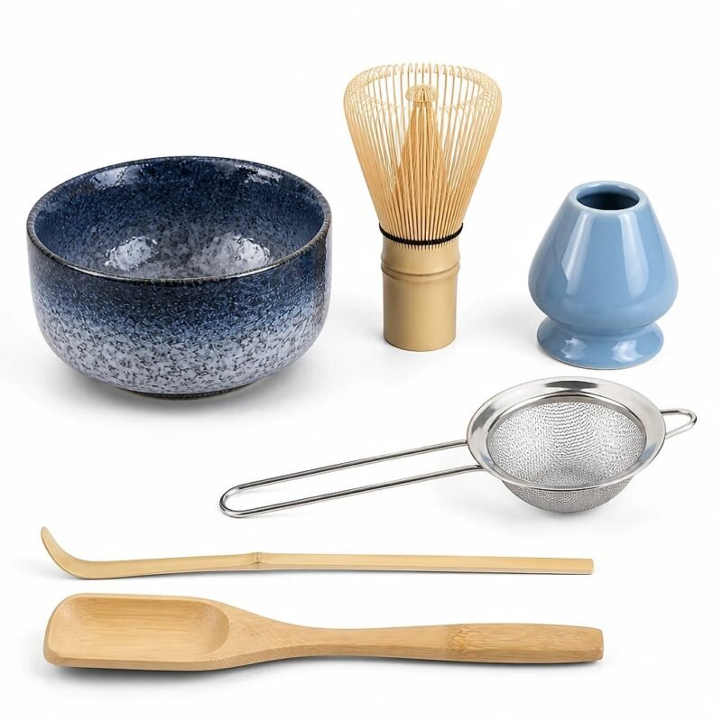 Matcha Set, Six Pieces — main packshot Matcha Set, Six Pieces, main packshot