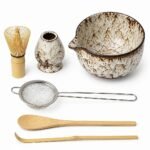 Matcha Whisk and Bowl Set, Six Pieces — what is in the box Matcha Whisk and Bowl Set, Six Pieces, what is in the box
