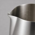 Milk Frothing Pitcher with Wood-Effect Handle — detail Milk Frothing Pitcher with Wood-Effect Handle, detail