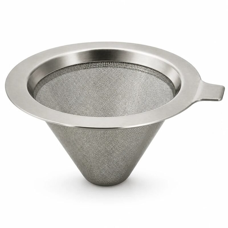 Paperless Mesh Dripper, top three-quarter angle
