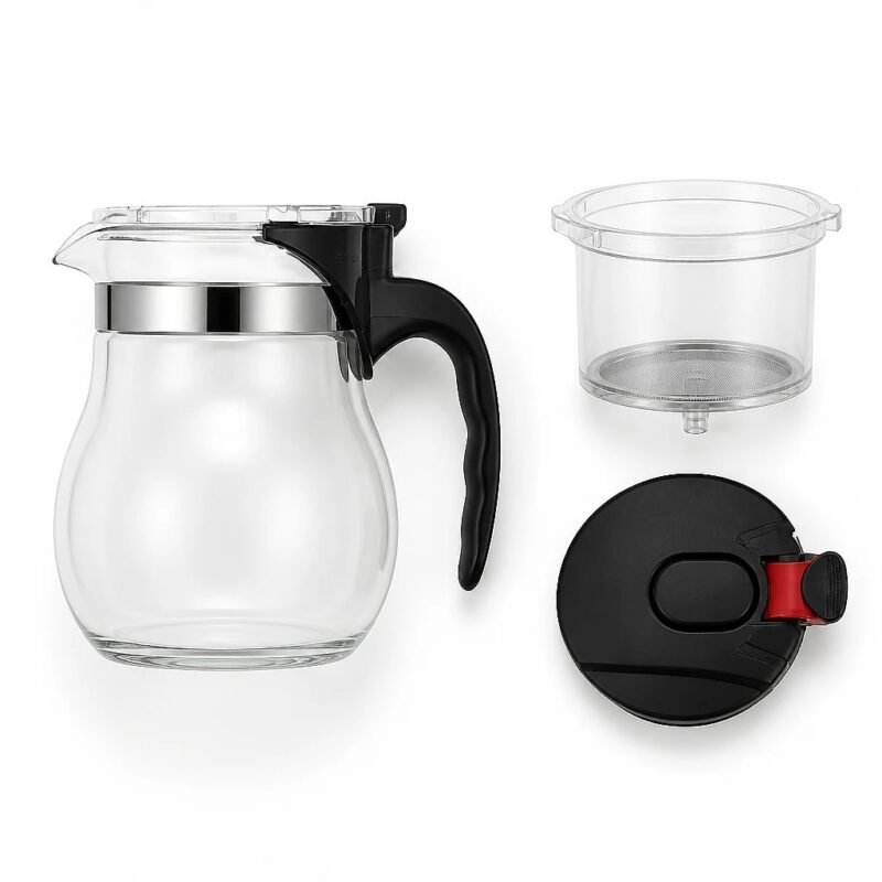 Press Button Glass Tea Brewer, 500 ml, what is in the box