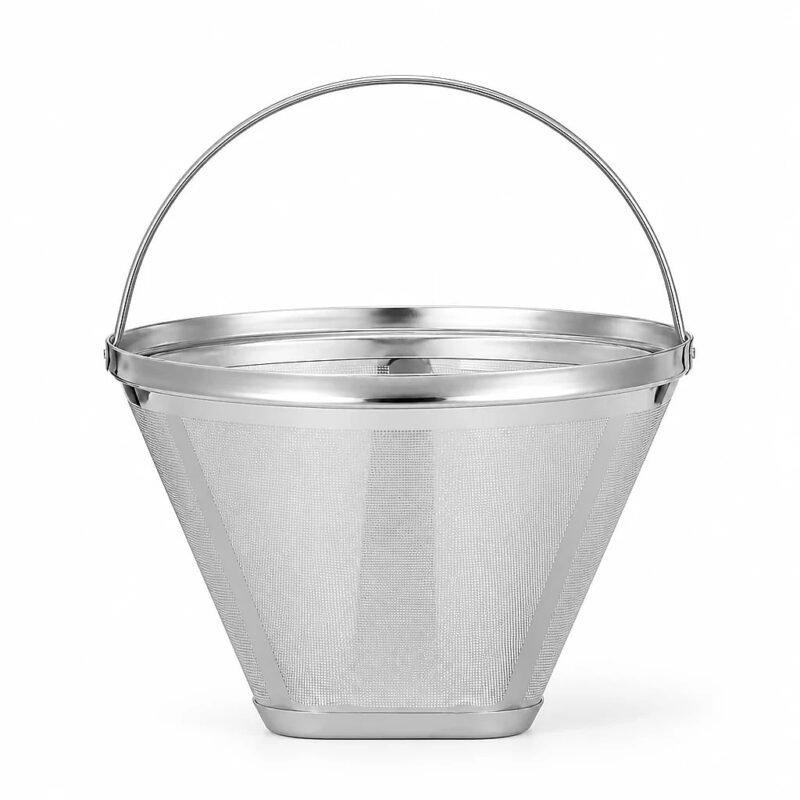 Reusable Basket Coffee Filter, Number 4, side profile