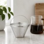 Reusable Basket Coffee Filter, Number 4, at rest