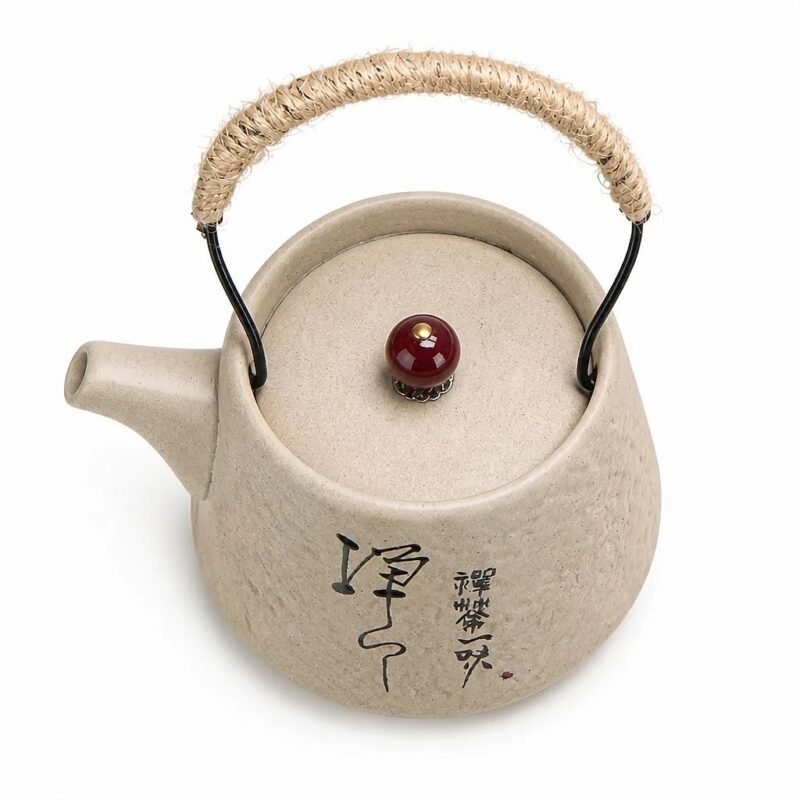Rope Handle Ceramic Teapot, 400 ml, what is in the box