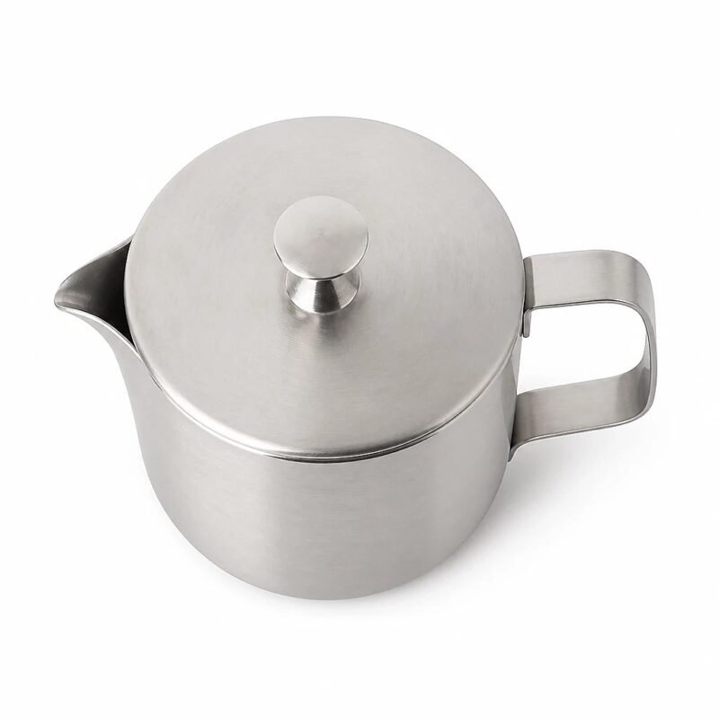 Stainless Steel Milk Pitcher with Lid, what is in the box