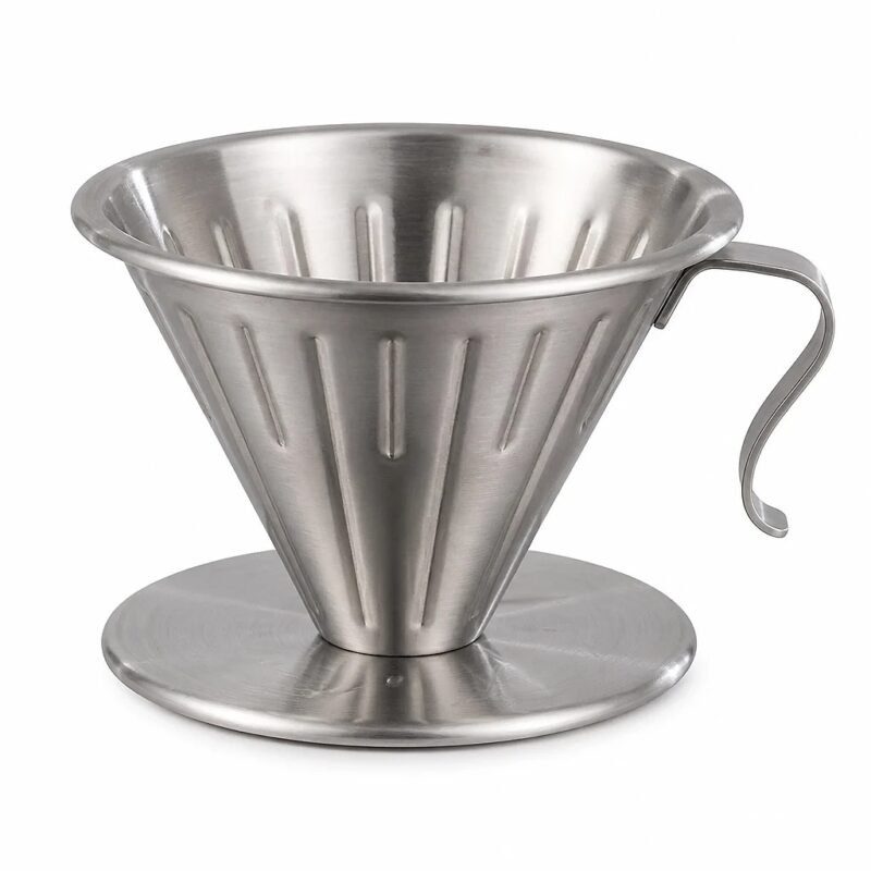 Stainless Pour Over Dripper, 02 Size, main packshot