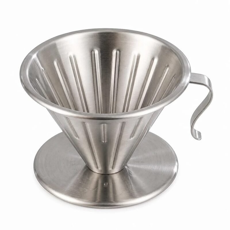 Stainless Pour Over Dripper, 02 Size, what is in the box
