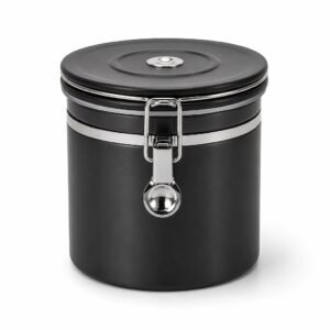 Stainless Steel Coffee Canister with One-Way Valve, main packshot