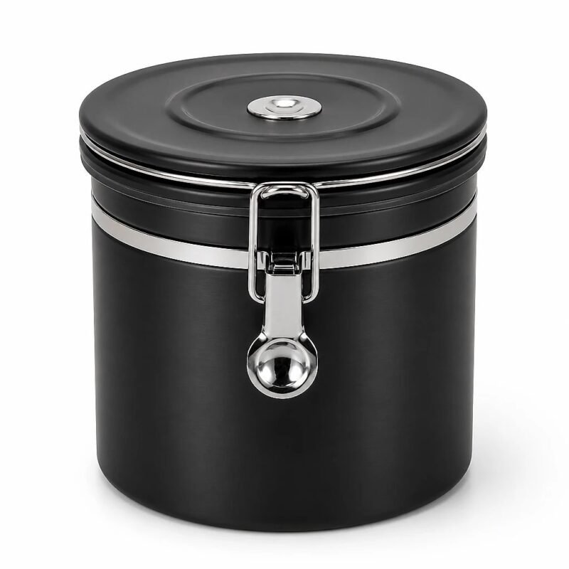 Stainless Steel Coffee Canister with One-Way Valve, what is in the box