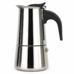 Stainless Steel Moka Pot, 300 ml, side profile
