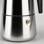 Stainless Steel Moka Pot, 300 ml, detail