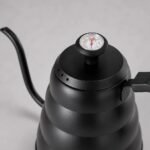 Stainless Steel Pour Over Kettle with Lid Thermometer — lid thermometer detail Stainless Steel Pour Over Kettle with Lid Thermometer, lid thermometer detail