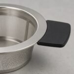 Tea Infuser Basket with Lid, detail