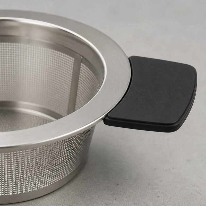 Tea Infuser Basket with Lid, detail