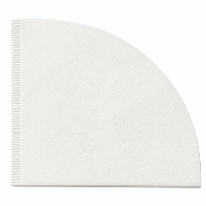 V02 Cone Filter Papers, 50 Sheets, side profile