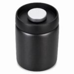 Vacuum Sealed Coffee Canister, 1.2 L, top three-quarter angle