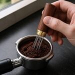WDT Distribution Tool, Rosewood Handle, in use