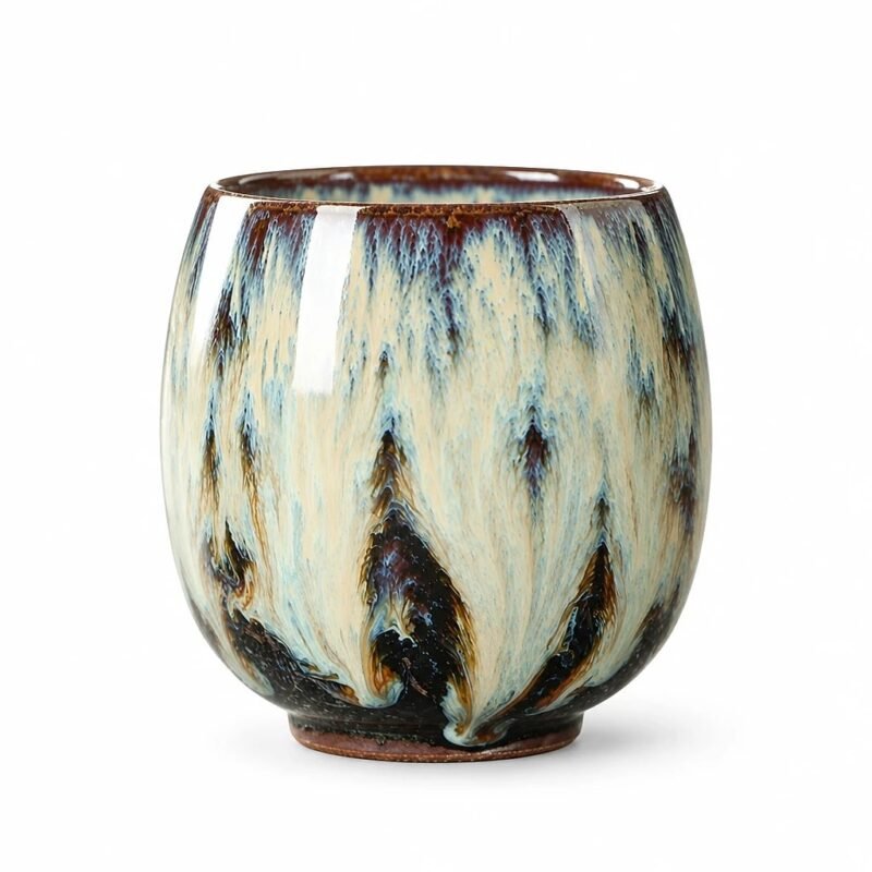Ceramic Kung Fu Teacup, 110 ml