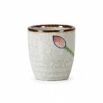 Ceramic Sake Cup, 50 ml, side profile Ceramic Sake Cup, 50 ml