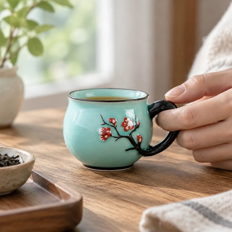 Ceramic Tea Cup, 50ml