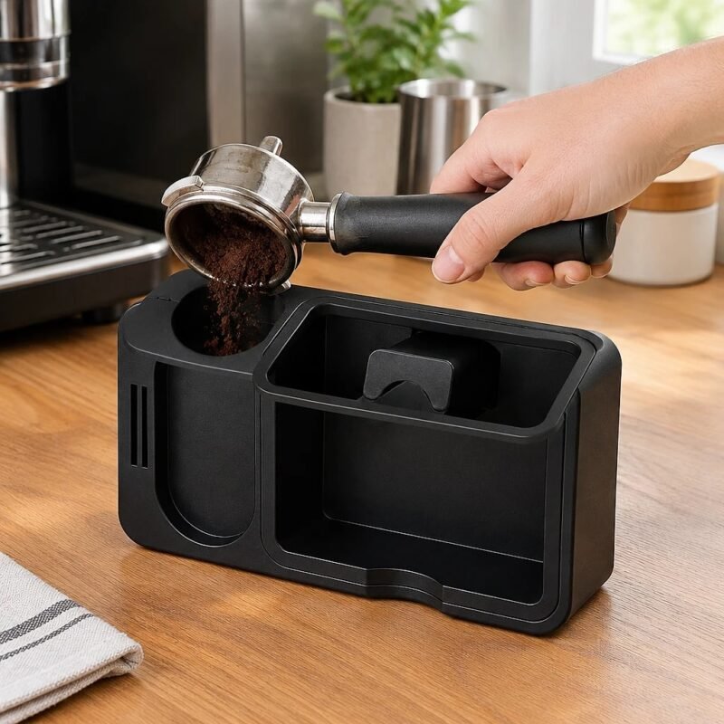 Coffee Knock Box, Removable Tray